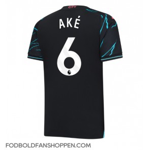 Manchester City Nathan Ake #6 Tredjetrøje 2023-24 Kortærmet